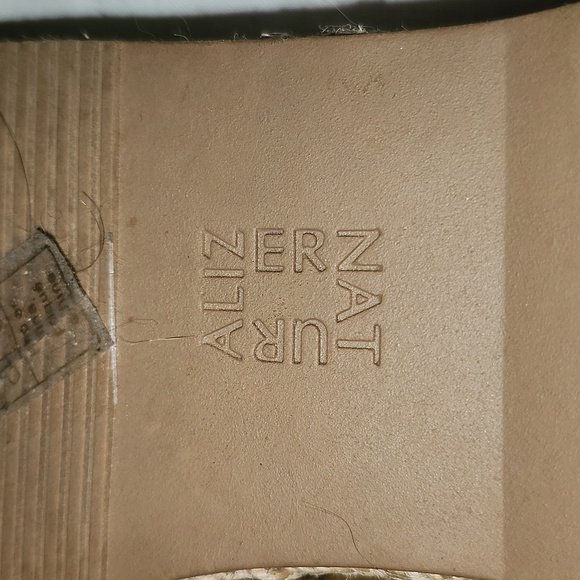 NATURALIZER Gold Espadrilles, Size 10, EUC - Picture 5 of 5